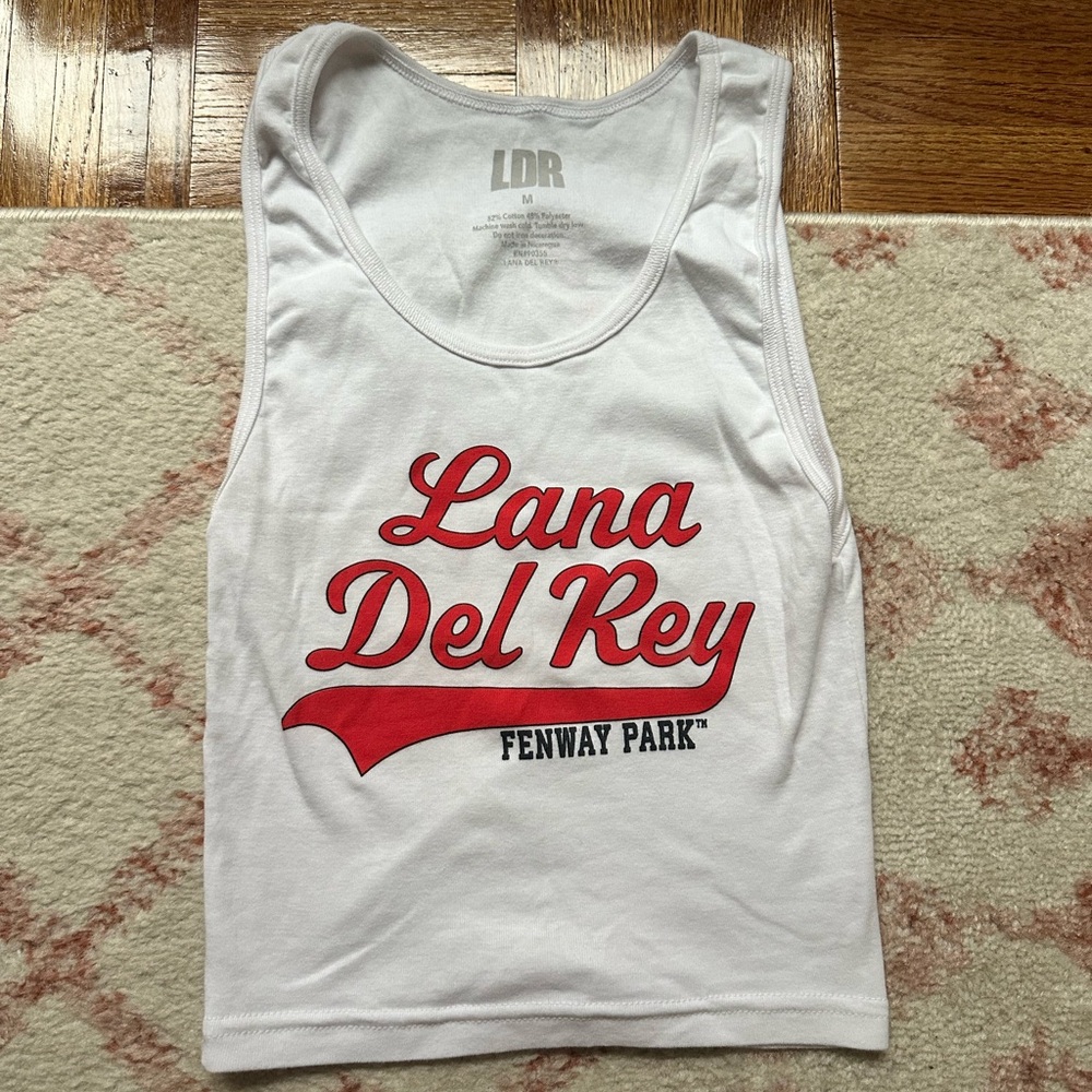 Lana Del Rey Fenway Park Limited Edition Official Merch Rare LDR Fenway Top